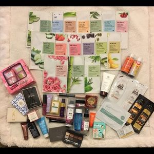 Hair and beauty samples